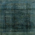 thumbnail image 1 of Ahgly Company Indoor Square Abstract Greenish Blue Green Abstract Area Rugs, 4' Square, 1 of 6