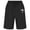 Black@GC@, variant on CONZONE Mens Casual Shorts Elastic Waist Drawstring Summer Shorts for Men Hawaii Graphic Y2K Lightweight Loose Fit Workout Gym Shorts With Pockets
