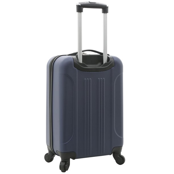 Travelers Club 20-Inch Hard Side Spinner Rolling Carry-on - Blue