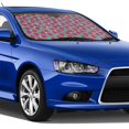 thumbnail image 4 of Fotbe Hand Drawn Strawberry Car Windshield Sunshade | Sun Visor Protector Front Window Shade, Keeps Out UV Rays, Keeps Your Vehicle Cool-, 4 of 7