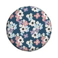 thumbnail image 3 of Rv Spare Tire Cover 15 inch - Flowers Tire Covers for Trailers, Adjustable Camper Spare Tire Cover, 3 of 7