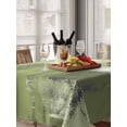 thumbnail image 6 of Sage Green Abstract Table Cloth, Modern Mottled Art Oil Painting Waterproof Tablecloth for Rectangle Tables, Reusable Washable Fabric Table Cover for Restaurant Kitchen Dining Tables 60"x84", 6 of 6