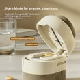 thumbnail image 4 of Adjustable Pill Cutter Splitter for Small Tiny Large Pills - Cuts Multiple Pills at a Time,1/2 & 1/4 Cuts,Accurate Alignment & Easy Cutting,Hidden Sharp Blade, Bottom Storage, 4 of 5