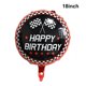 thumbnail image 3 of Conos de tráfico, globos, autos de carrera, suministros para fiestas, globos con ruedas, globos para autos, suministros para fiestas de cumpleaños con temática de autos, 3 of 5
