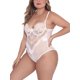 thumbnail image 4 of Txlixc Encaje femenino sin mangas, correas ajustables de color sólido ropa hueca Txlixc moda, 4 of 8