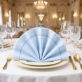 thumbnail image 2 of REGALWOVEN 12 Pack Cloth Napkins, Washable and Reusable Table Dinner Napkins for Home, Restaurant, Weddings, Event, and Parties Sky blue 18x18inch, 2 of 6