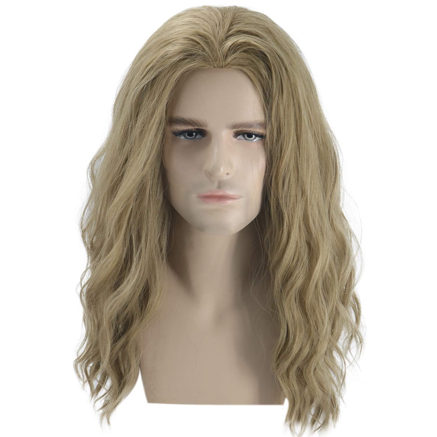 Blonde Wig Men Wig Long Wavy Wig Ash Blonde Wig Male Hair Heat Resistant ynthetic Hair Cosplay Party Costume Daily Wear Wig (Ash Blonde) | Walmart Canada Blonde Wig Men Wig Long Wavy Wig Ash Blonde Wig Male Hair Heat Resistant ynthetic Hair Cosplay Party Costume Daily Wear Wig (Ash Blonde) | Walmart Canada