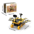 thumbnail image 3 of Nsxcdh Sensory Toys for Early Learning DIY Assembled Solar Rover Model Science and Education Experiment Manual Self-assembled Toys Best Value Pick, 3 of 8