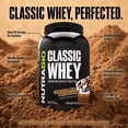 thumbnail image 6 of NutraBio Classic Whey Protein Powder- 25G of Protein Per Scoop - No Fillers, Artificial Colors, Preservatives - Chocolate Milkshake, 2 Pounds, 6 of 7