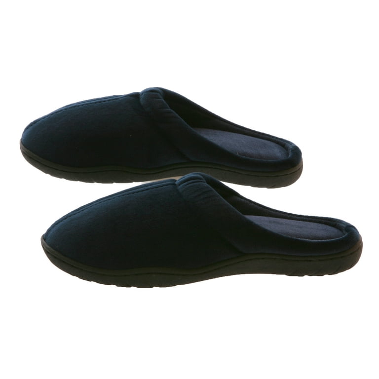Deluxe Comfort Men's Indoor/Outdoor Slip-On Memory Foam House