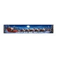 thumbnail image 2 of Christmas Yard Fence Banner Long Festive Decoration with Santa Reindeer for Outdoor Patio Railing Wall Holiday Decor, 2 of 9