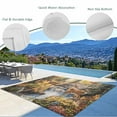 thumbnail image 4 of Fsddascl Autumn Forest Deer Outdoor Rug for Patio/Deck/Porch, Non-Slip Large Area Rug 5 x 8 Ft, Elk River Mountain Indoor Outdoor Rugs Washable Area Rugs, Reversible Camping Rug Carpet Runner, 4 of 5