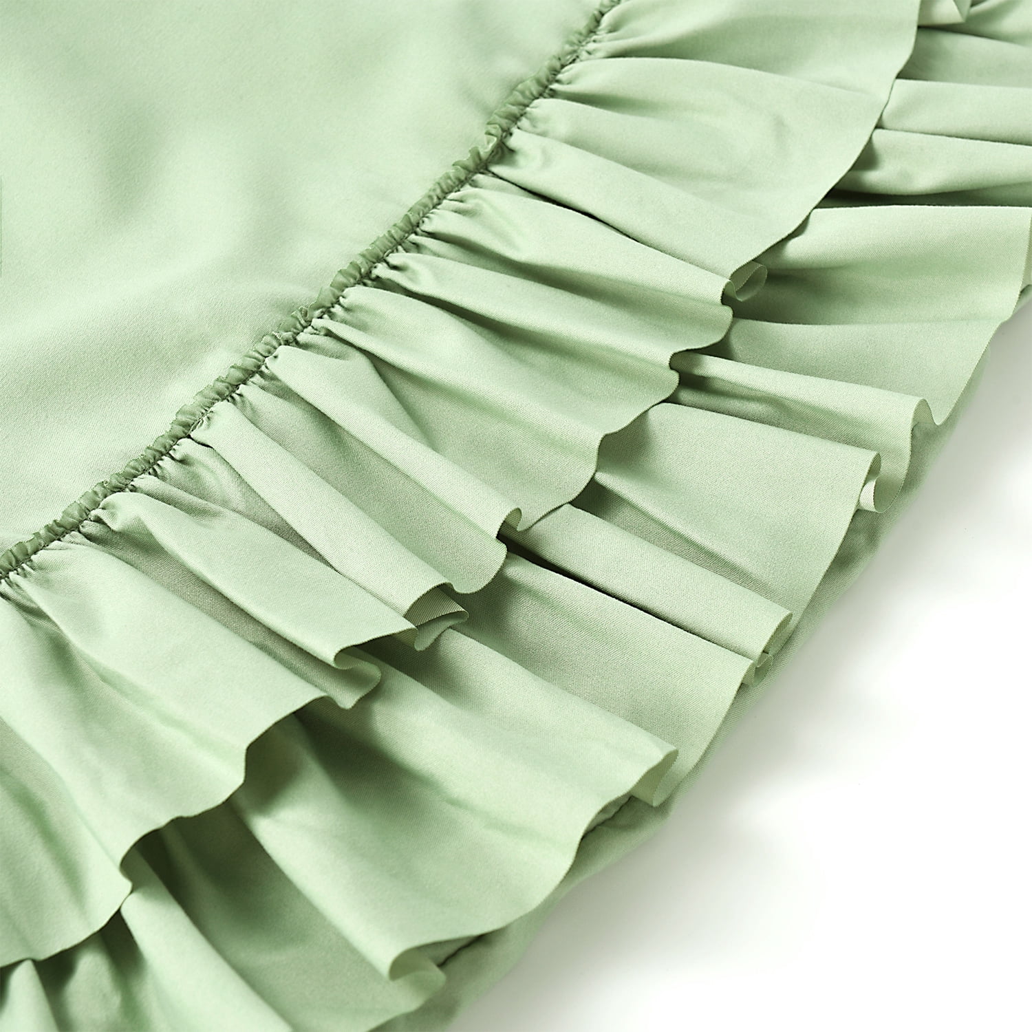 Set of 2 Classic Ruffle Decorative Pillow Shams