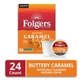 Folgers Buttery Caramel Artificially Flavored Coffee, Keurig KCup Pods