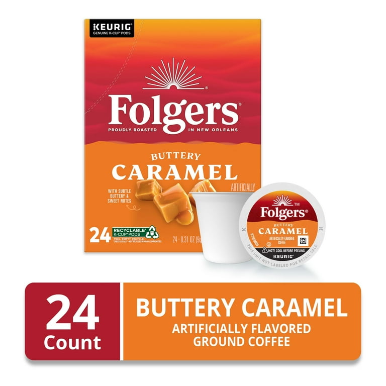 Buttery Caramel Coffee K-Cups, 24/Box Buttery Caramel Coffee K-Cups, 24/Box