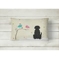 thumbnail image 2 of Carolines Treasures BB2529PW1216 Christmas Presents between Friends Labrador Retriever - Black Canvas Fabric Decorative, 2 of 3