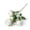 White, variant on olkpmnmk Artificial Flowers Bulk, Three Headed Artificial Rose, Faux Flowers for Vase Realistic Artificial Flowers Home Decor Bedroom Office Spring Desk Wedding Decor House Warming Gifts, Gold