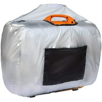 Coverify Portable Generator Cover for most 1000-3000 Watt Invertor Generator Universal 25''Lx 14''W x 18.5''H, Silver