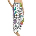 thumbnail image 2 of Fotbe Fun Animal with Unicorn Women's Pajama Pants,Sleepwear Pants,Pj Bottoms Drawstring And Pockets-X-Large, 2 of 9
