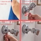 thumbnail image 5 of Soporte para cabezal de ducha ajustable de 2 piezas Soporte para cabezal de ducha con ventosa extraíble Soporte para cabezal de ducha sin taladro Soporte para cabezal de ducha de cromo pulido Baño, 5 of 5