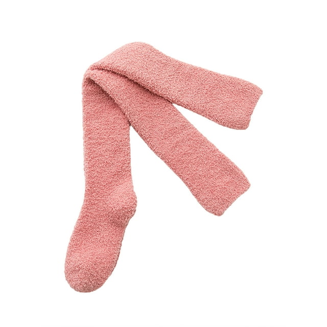 Kmbangi Female Stocking, Adults Solid Color Knee-High Socks Long Tube Socks