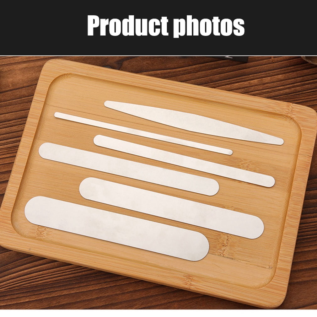 DIY Leather Bracelet Making Kit - 16cm Stainless Steel Core with 7PCS Leather Inserts
