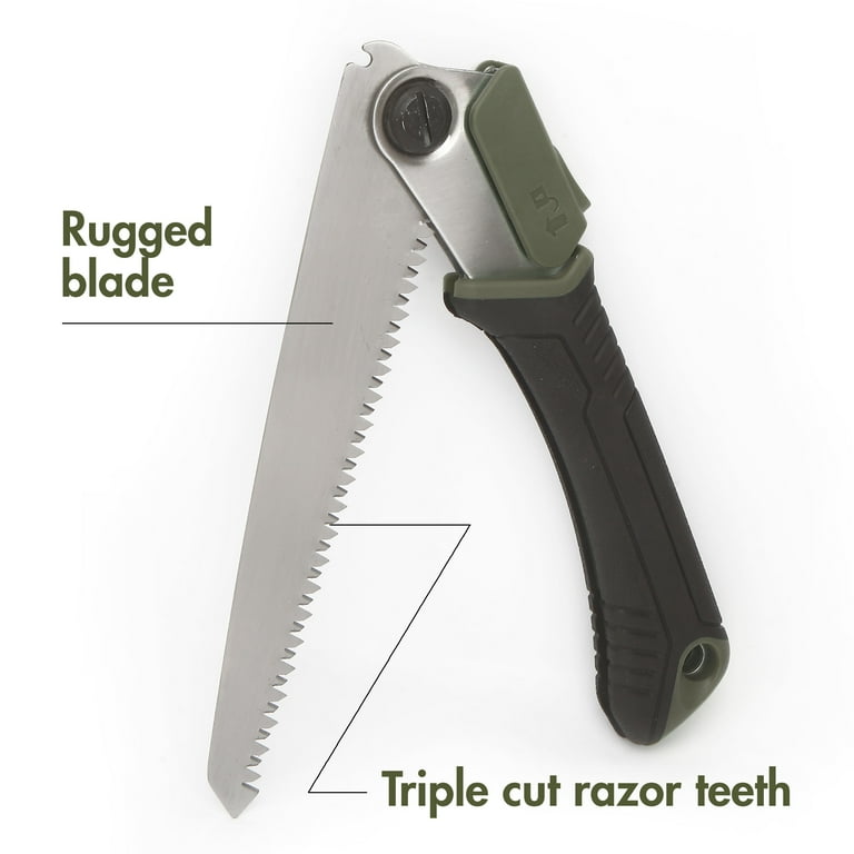 Ozark Trail 7 inch Stainless Steel Folding Handsaw Silver