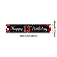 thumbnail image 2 of Happy 13th Birthday Balloon Celebration Banner for Birthday Party Backdrop Decorations Photography Props Supplies, 2 of 7