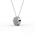 thumbnail image 7 of Cate & Chloe Nelly 18k White Gold Plated Pave Necklace with Swarovski Crystals Gift for Women, 7 of 7