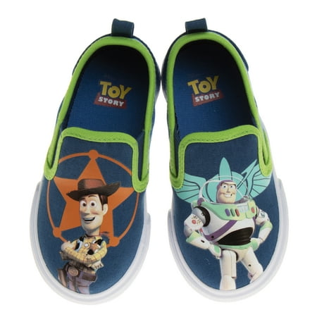 

Disney Pixar Toy Story Toddler Boys Slip On Canvas Sneakers
