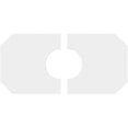thumbnail image 4 of Ekena Millwork CMP24X12ED2-06000 6 in. ID x 8.25 in. Rectangle Emerald Architectural Grade PVC Contemporary Ceiling Medallion - 2 Piece, 4 of 4