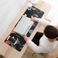 thumbnail image 4 of Cute, Soft, Non-Slip Garden Flowers Mouse Mat | 31.5 × 11.8 inch | Splash Resistant and Easy to Slide | Portable, Personalized Design - Ideal for Work or Gaming, 4 of 7