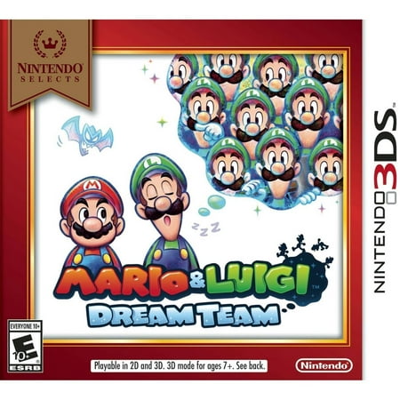 Get The Mario Luigi Dream Team Nintendo Selects Nintendo Nintendo 3ds 045496744625 From Walmart Now Fandom Shop - luigi 3d morph roblox