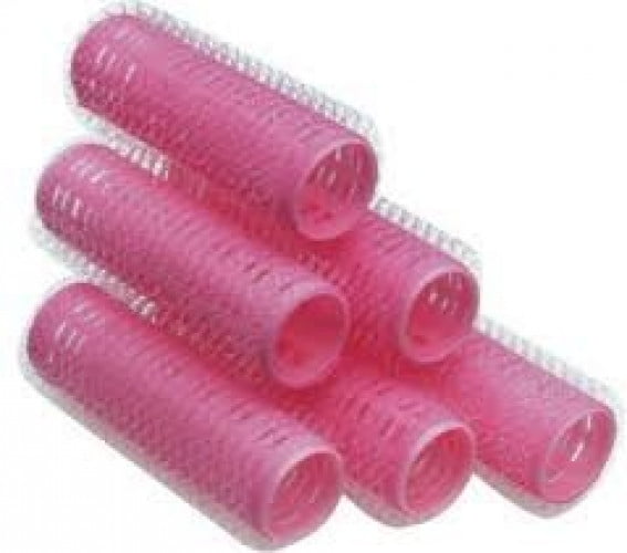 Hairart Mini Pink Self Gripping Rollers #13307