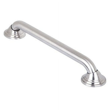 Decorative Shower Grab Bar-16 Brushed Nickel Bathroom Grab Bars for Seniors-Non-Slip Bathroom and Household Handicap Safety Bar Bars for Elderly Wall Handle Secure Grip & Home Care Accessories