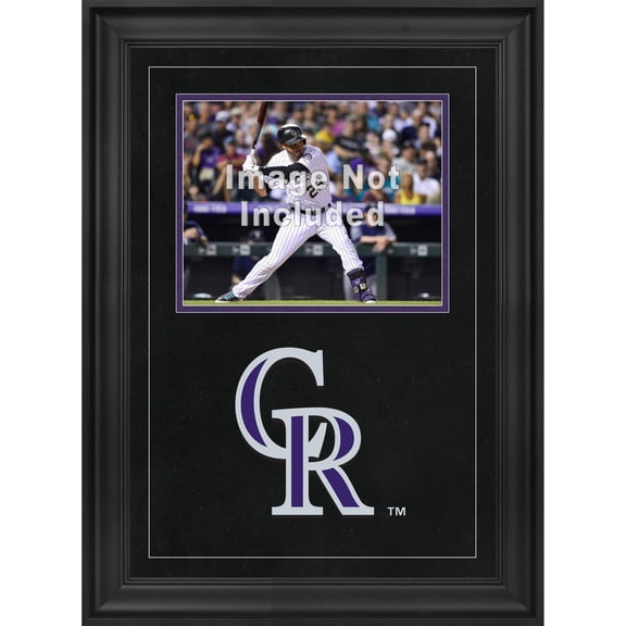 Colorado Rockies Deluxe 8" x 10" Horizontal Photograph Frame with Team Logo