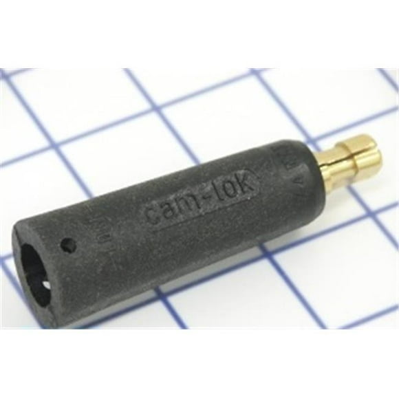 Cooper Interconnect E1010 Male P Sss No 8 To No 4, Black