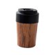 thumbnail image 4 of Taza de café de 350 ml, multifunción, con vetas de madera, resistente, reutilizable, con aislamiento, para viajes, para acampar al aire libre, para Negro, 4 of 9