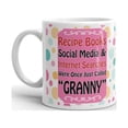 thumbnail image 2 of 11 oz Gifts For Grandma Recipe Books Social Media & Internet Searches Once Called Granny Coffee Ceramic Tea Mug, 2 of 3