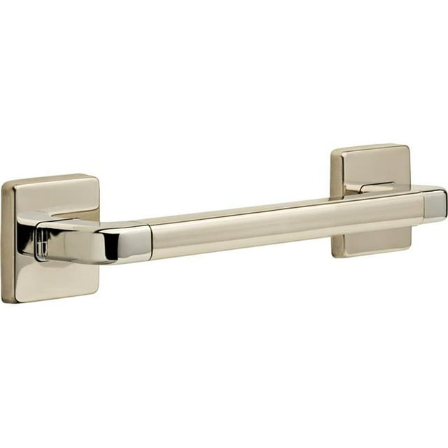Delta 41912-PN Barre d'Appui Angulaire Moderne de 12 Po&44; Nickel Poli