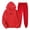 Red lounge sets, variant on Womens 2 Pieces Hoodies Sets Usmixi Womens 2 Piece Hooded Sweatshirt Outfit Fashion Heart Print Drawstring Jogger Pant Sweatsuit Sets with Pocket Plus Size Lounge Set