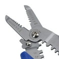 thumbnail image 2 of 7” Multifunctional Electrical Wire Strippers Cutters Crimpers Stainless Steel Jaw, 2 of 6
