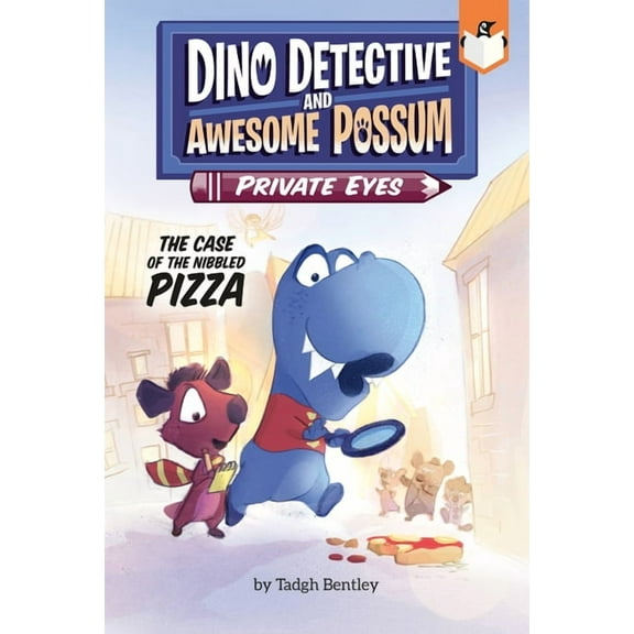 Dino Detective and Awesome Possum, Priva The Case of the Nibbled Pizza #1, Book 1, (Paperback)