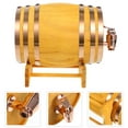 thumbnail image 3 of Pungan Wooden Barrels 1 set of Wooden Beer Wine Wine Holder Beer Storage Bucket for Party,7.48"X7.09"X5.51", 3 of 10