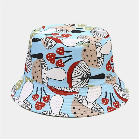 ZSQDM Male's and Female's Casual Fisherman's Hat 3D Printed Pattern Tie Dye Double Basin Hat Outdoor Visor Women beanie beach Hats for Women Bucket Hats Caps for Women