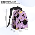 thumbnail image 2 of Balery Cute Halloween Mochila para Mujeres y Hombres, Mochila Ligera Casual para Viajes, Mochila Clásica Básica para la Universidad, 2 of 6