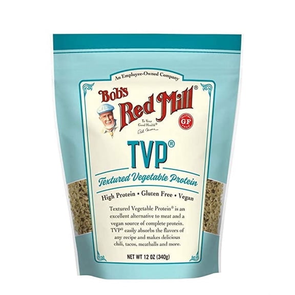 Bob's Red Mill, TVP, Textured Vegetable Protein, 12 oz Pack of 2