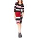 thumbnail image 1 of bar III Vestido de suéter a rayas para mujer, multicolor, XX-Small bar III  Suéter, 1 of 1