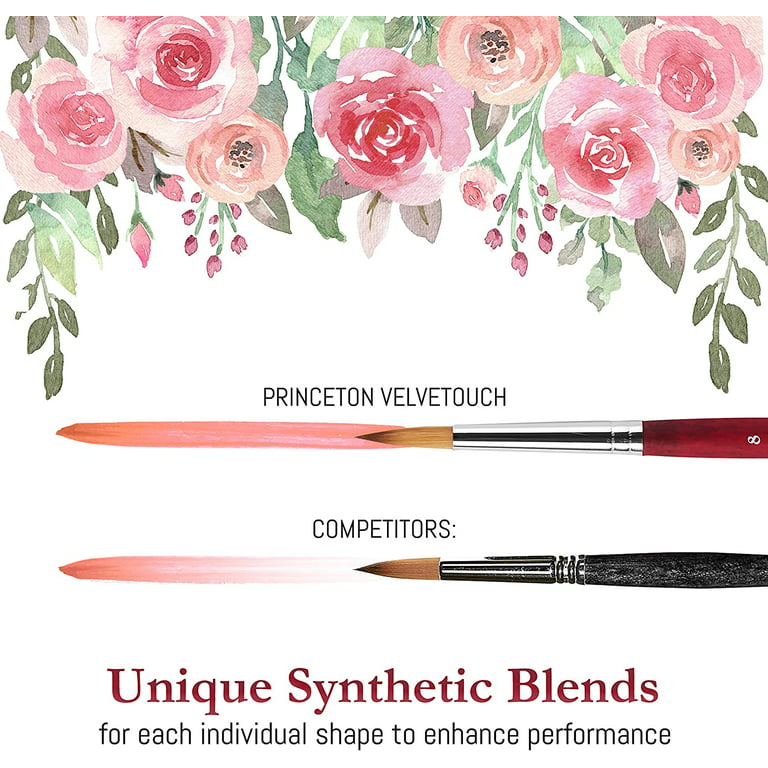 Princeton Watercolor Floral Brush Set - Set of 5