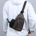 thumbnail image 6 of JingChun Sling Bag for Men Chest Bag with USB Charging Port Crossbody Shoulder Bag for Hiking, 6 of 7